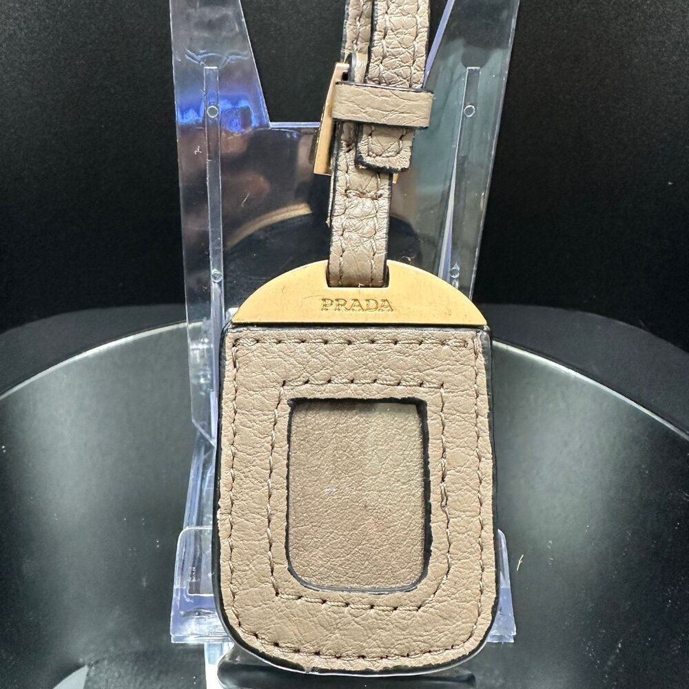 Prada Luggage Tag or Purse Charm